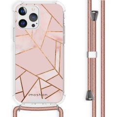 iMoshion Coque Design avec cordon iPhone 13 Pro - Pink Graphic