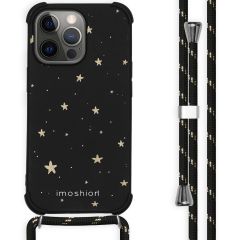 iMoshion Coque Design avec cordon iPhone 13 Pro Max - Stars Gold