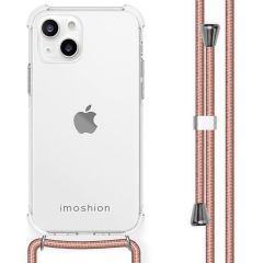 iMoshion Coque avec cordon iPhone 13 Mini - Rose Champagne