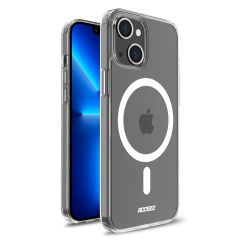 Accezz Coque Clear avec MagSafe pour l'iPhone 13 - Transparent