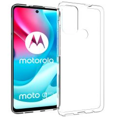 Accezz Coque Clear Motorola Moto G60s - Transparent