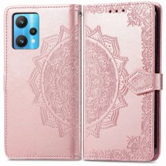 iMoshion Etui de téléphone portefeuille Mandala Realme 9 Pro Plus - Rose Dorée