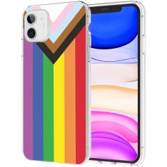 iMoshion Coque Design iPhone 11 - Rainbow flag