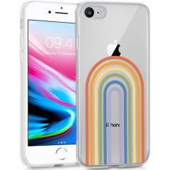 iMoshion Coque Design iPhone SE (2022 / 2020) / 8 / 7 / 6(s) - Rainbow