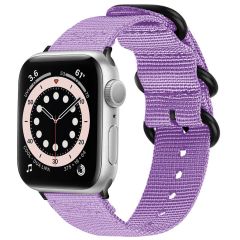 iMoshion Bracelet en nylon Apple Watch Series 1-9 / SE - 38/40/41mm - Violet