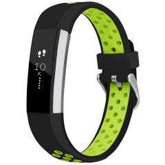 iMoshion Bracelet sportif en silicone Fitbit Alta (HR) - Noir/Vert