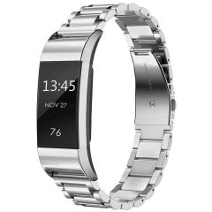 iMoshion Bracelet en acier Fitbit Charge 2 - Argent