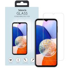 Selencia Protection d'écran en verre trempé Samsung Galaxy A14  (5G/4G)