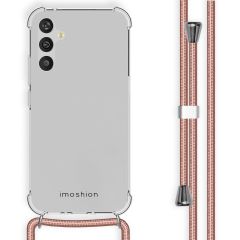 iMoshion Coque avec cordon Samsung Galaxy A34 (5G) - Rose Dorée