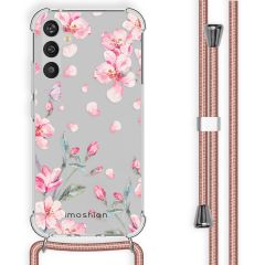 iMoshion Coque Design avec cordon Samsung Galaxy A34 (5G) - Blossom Watercolor