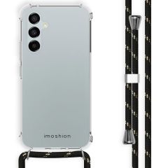 iMoshion Coque avec cordon Samsung Galaxy A54 (5G) - Noir / Dorée
