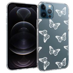 iMoshion Coque Design iPhone 12 (Pro) - Butterfly