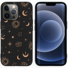 iMoshion Coque Design iPhone 13 Pro - Stars Sky