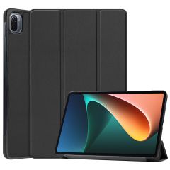 iMoshion Étui de tablette portefeuille Trifold Xiaomi Pad 5 / 5 Pro - Noir