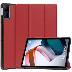 iMoshion Étui à rabat Design Trifold Xiaomi Redmi Pad - Rouge