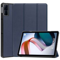 iMoshion Étui à rabat Design Trifold Xiaomi Redmi Pad - Bleu foncé