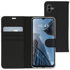 Accezz Étui de téléphone portefeuille Wallet Samsung Galaxy A04 - Noir