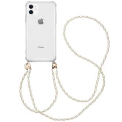 iMoshion Coque avec dragonne + ﻿bracelet - Perles iPhone 11
