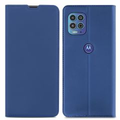 iMoshion Étui de téléphone Slim Folio Motorola Moto G100 - Bleu foncé