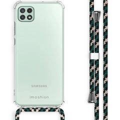 iMoshion Coque avec cordon Samsung Galaxy A22 (5G) - Vert