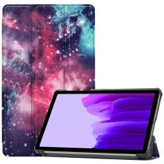 iMoshion Étui à rabat Design Trifold Galaxy Tab A7 Lite - Space
