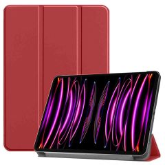 iMoshion Étui de tablette Trifold iPad Pro 12.9 (2021 / 2022) - Rouge