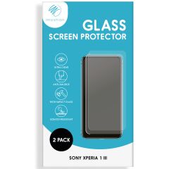 iMoshion Protection d'écran en verre trempé 2 pack Sony Xperia 1 III