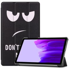 iMoshion Étui à rabat Design Trifold Galaxy Tab A7 Lite - Don't touch