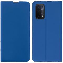iMoshion Étui de téléphone Slim Folio Oppo A74 (5G) / A54 (5G) - Bleu