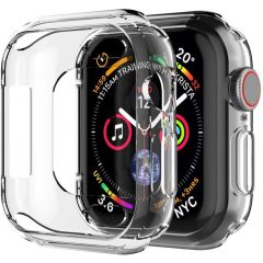 iMoshion Coque silicone + protecteur d'écran Apple Watch 4-6/SE 40mm