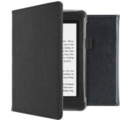 iMoshion Étui de liseuse en cuir végan Kindle Paperwhite 4 - Noir