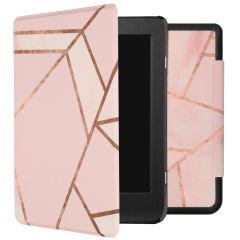 iMoshion ﻿Coque à rabat design Slim Hard Kobo Nia - Pink Graphic