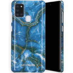 Selencia Coque Maya Fashion Samsung Galaxy A21s - Onyx Blue