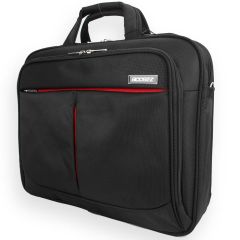 Accezz Business Series Laptop Backpack - Sac pour ordinateur portable - Convient aux ordinateurs portables jusqu'à 15,6 pouces - Noir