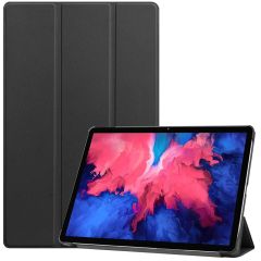 iMoshion Coque tablette Trifold Lenovo Tab P11 / P11 Plus - Noir