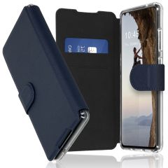 Accezz Étui de téléphone Xtreme Wallet Galaxy S21 FE - Bleu foncé