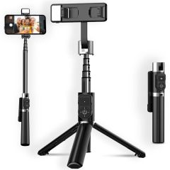 iMoshion ﻿Selfie stick Bluetooth 3 en 1 + Trépied + Fill Light