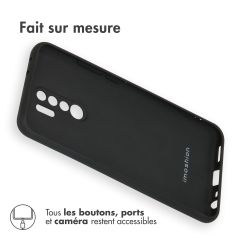 iMoshion Coque Couleur Xiaomi Redmi 9 - Noir