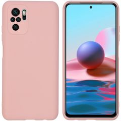 iMoshion Coque Color Xiaomi Redmi Note 10 (4G) - Dusty Pink