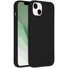 Accezz Liquid Silicone Backcover avec MagSafe pour l'iPhone 14 Plus - Noir