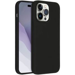 Accezz Liquid Silicone Backcover avec MagSafe iPhone 14 Pro Max - Noir