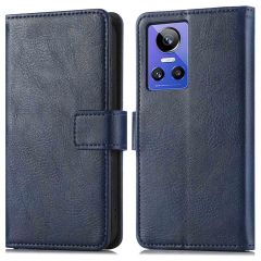 iMoshion Étui de téléphone portefeuille Luxe Realme GT Neo 3 - Bleu foncé