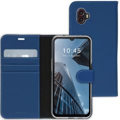 Accezz Étui de téléphone portefeuille Wallet Samsung Galaxy Xcover 6 Pro - Bleu foncé