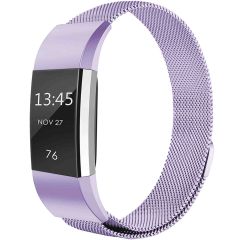 iMoshion Bracelet magnétique milanais Fitbit Charge 2 - Taille S - Violet