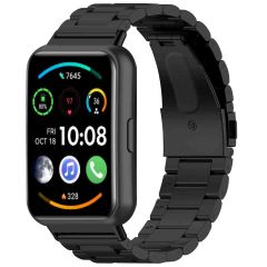 iMoshion Bracelet en acier Huawei Watch Fit 2 - Noir