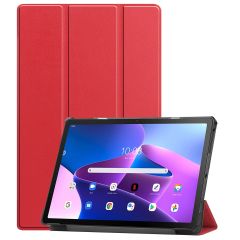 iMoshion Étui de tablette Trifold Lenovo Tab M10 Plus (3rd gen) - Rouge