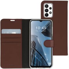 Accezz Étui de téléphone Wallet Samsung Galaxy A23 (5G) - Brun