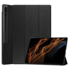 iMoshion Étui de tablette portefeuille Trifold Samsung Galaxy Tab S8 Ultra - Noir