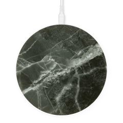 iMoshion Chargeur sans fil design - Chargeur sans fil Charge Rapide 10 W - Black Stone Marble