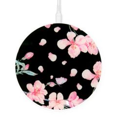 iMoshion Chargeur sans fil design - Chargeur sans fil Charge Rapide 10 W - Pink Blossom